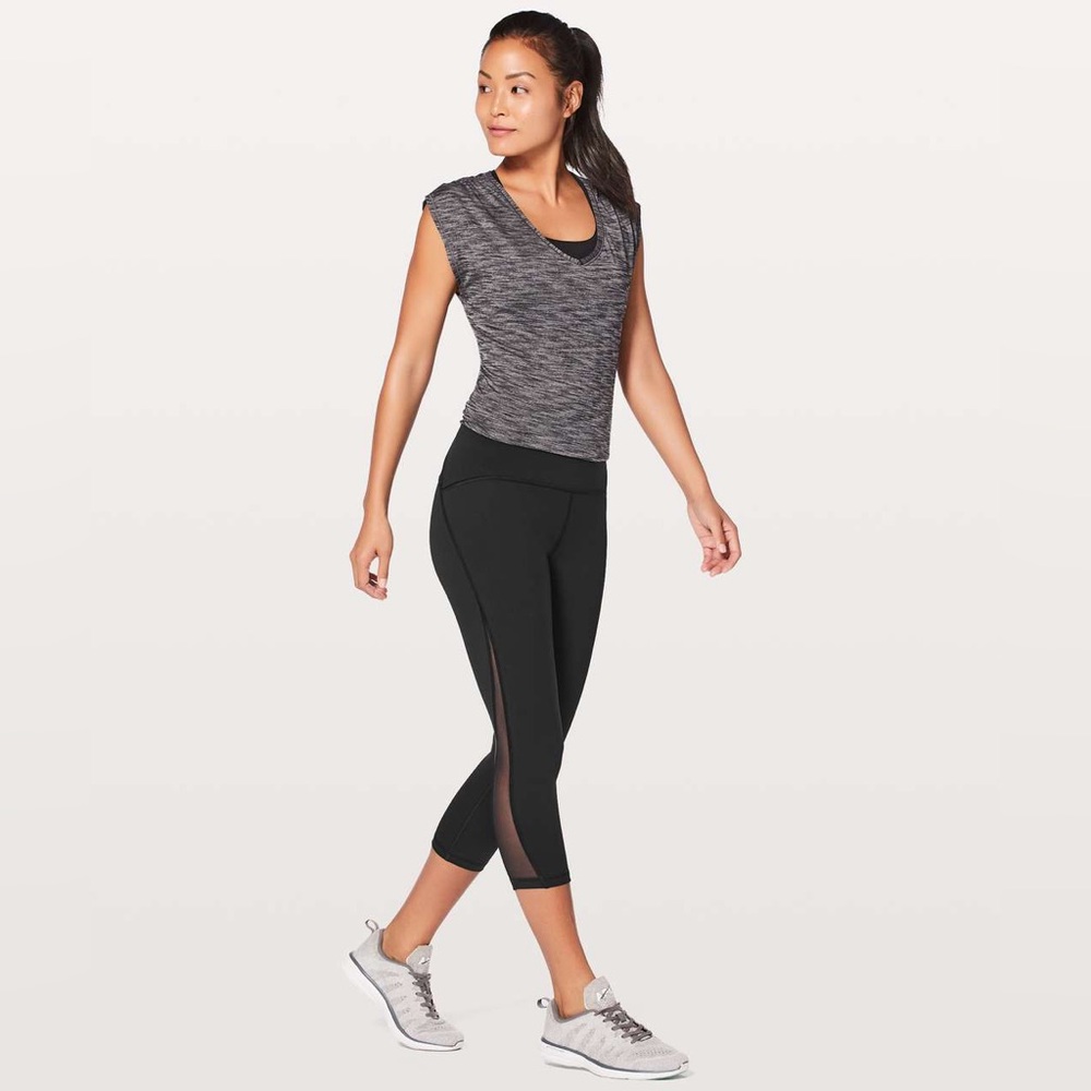 Lululemon Train Times Crop *21" Black - Picture 11 of 11